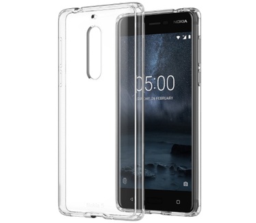 Nokia 5 Hybrid Crystal Case Transparant