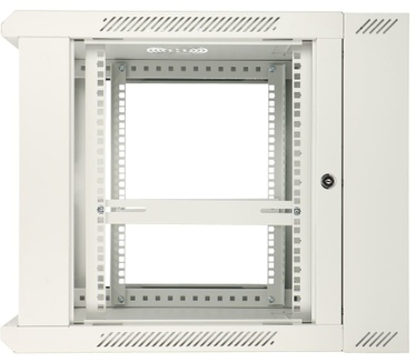 Extralink 9U 600X600 AZH WALL-MOUNTED RACKMOUNT CABINET SWING TYPE GRAY