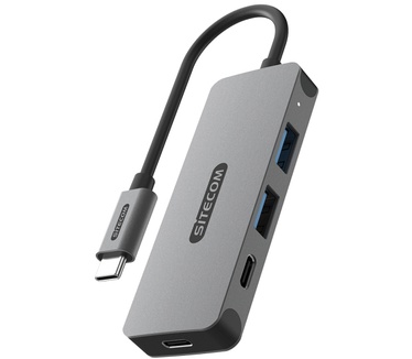 Sitecom SiCo USB-C to 2x USB-A + 2x USB-C Hub