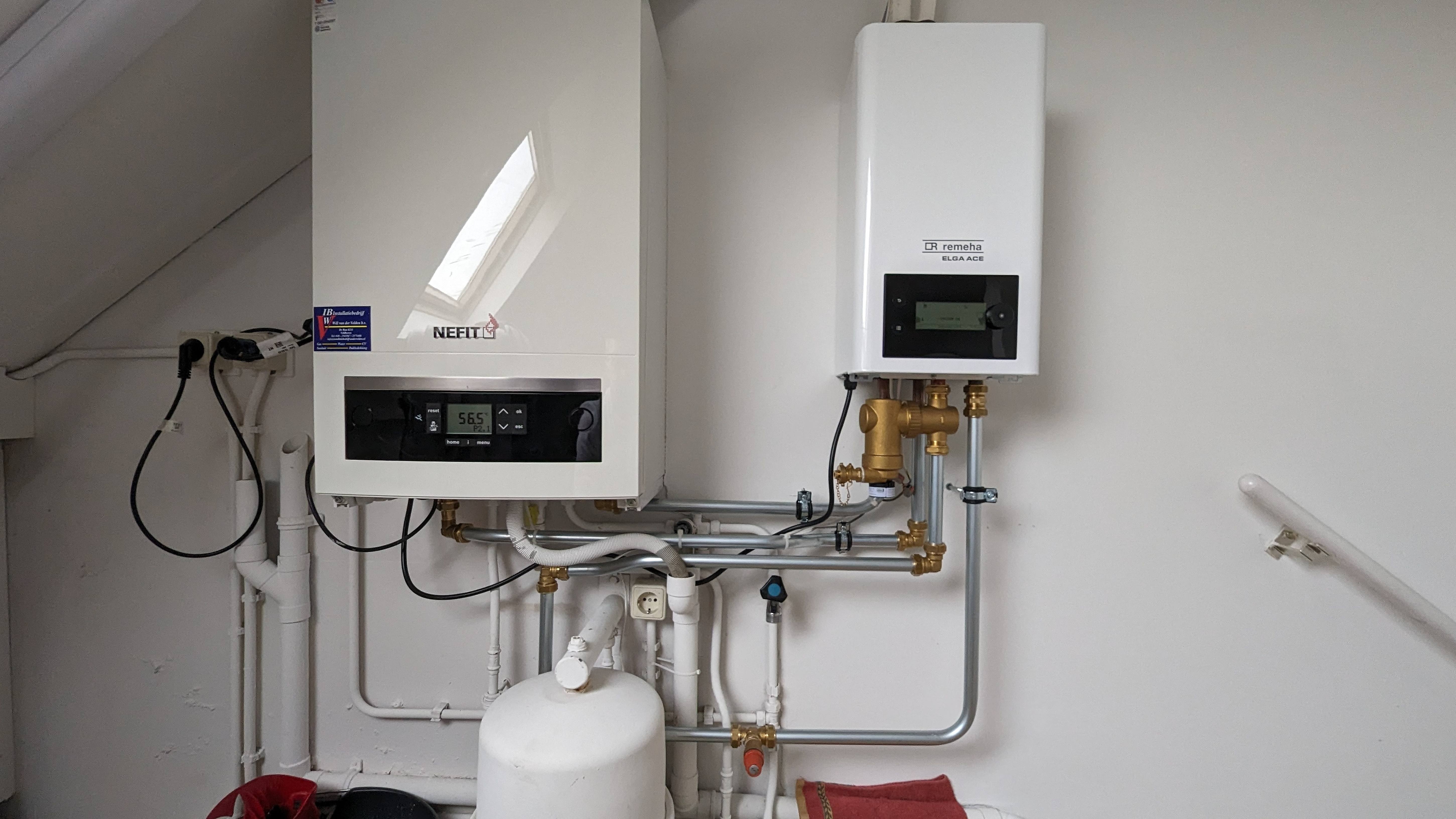 Remeha Elga Ace issue lukewarm radiators Duurzame energie en