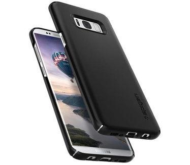 Spigen Samsung Galaxy S8 Plus Hoesje Thin Fit Zwart