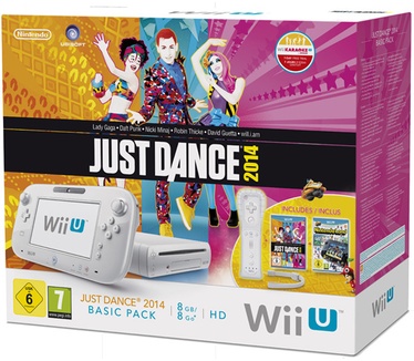 Nintendo Wii U Basic + Nintendo Land + Just Dance 2014 + Wii Remote Plus Wit