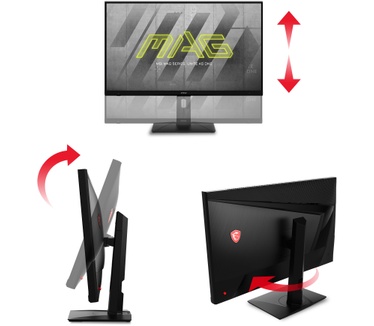 MSI MAG 323UPFDE Zwart