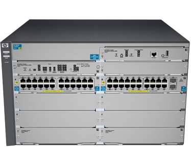 HP 8206-44G-PoE+-2XG v2 zl