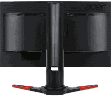 Acer Predator XB241H Rood, Zwart