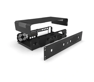 19 inch mini-ITX Case 2U Rack Mount Short Depth