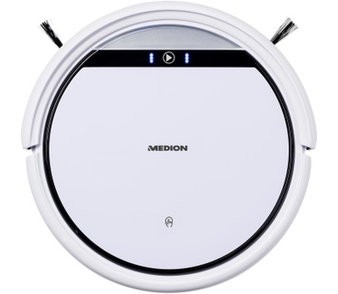 Medion Robotstofzuiger MD 19511, Programmeerbaar, Navigatie systeem, Obstakel herkenning, tot 90 Min. bedrijfstijd
