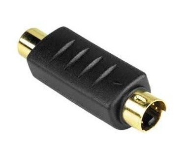 Hama Compact Adapter S-Video Plug (Hosiden) - RCA Socket Video