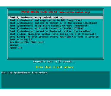 SystemRescue