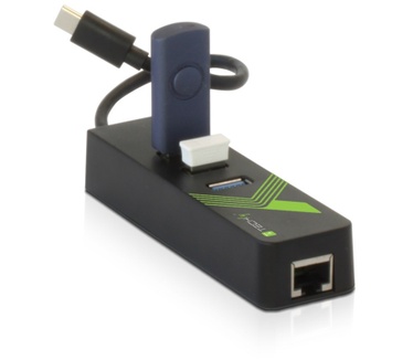 Techly IDATA USB-ETGIGA-3C2