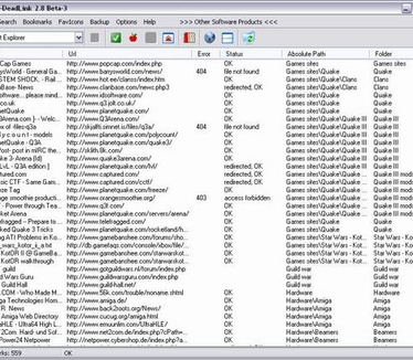 AM-DeadLink 2.8 beta 3 screenshot (resized)