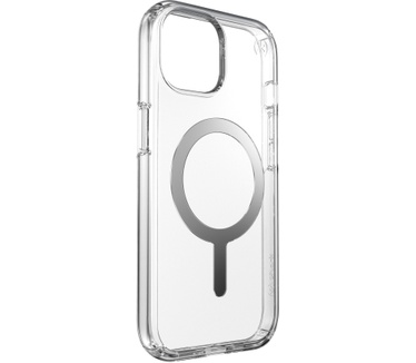 Speck Presidio Perfect Clear + MS Apple iPhone 15/14/13 Clear - with Microban