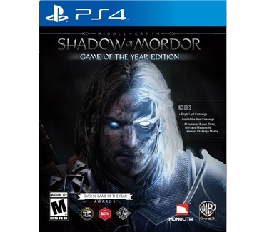 Shadow Of Mordor Game of the Year Edition, PS4