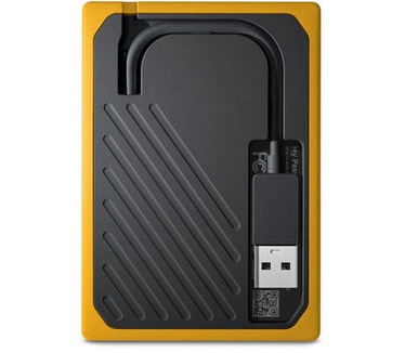 WD My Passport Go 1TB Geel
