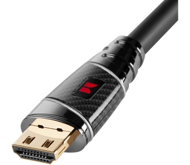 Monster Black Platinum UHD/4K HDMI kabel met HEC ondersteuning - 5 meter Zwart