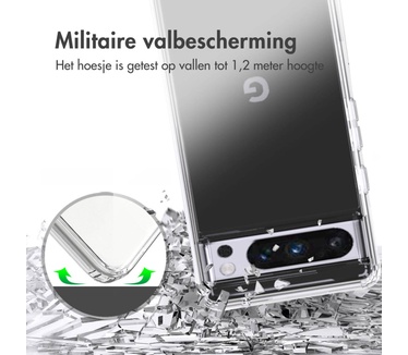 Accezz Xtreme Impact Backcover Google Pixel 8 Pro - Transparant