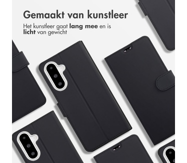 Accezz Wallet Softcase Bookcase Samsung Galaxy A26 - Zwart