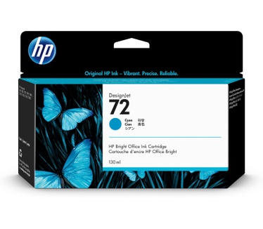 HP 72 130-ml Cyan Ink Cartridge