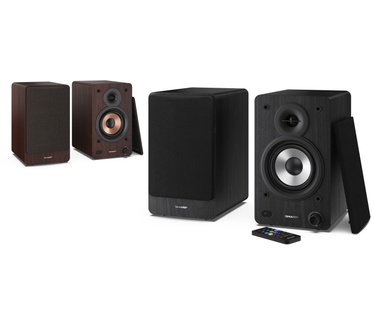Sharp Bookshelf Speakers