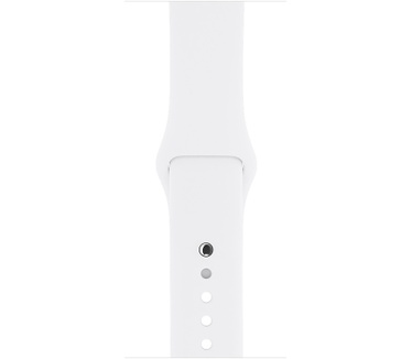 Apple Watch Series 2 (Sportbandje, 42mm) Zilver (Wit)