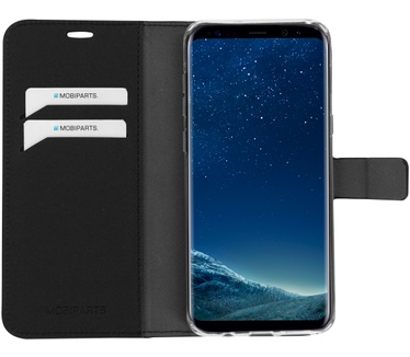 Mobiparts Saffiano Wallet Case Samsung Galaxy S8 Plus Black