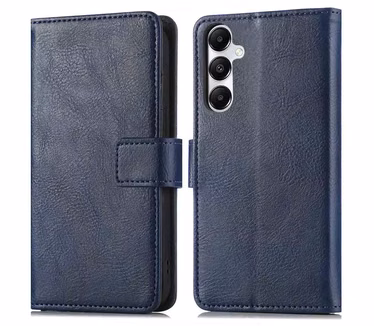 Imoshion Luxe Bookcase voor de Samsung Galaxy A18 (4G) / A17 (4G/5G) Blauw