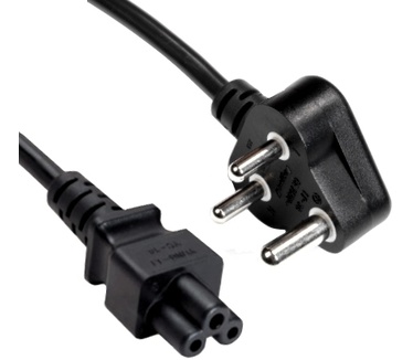 Eeconn Netsnoer, India - C5, H03VV-F 3x 0.75mm