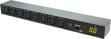 4Power 4Power 0816H 8-poorts 19" rack PDU