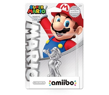 Amiibo Super Mario Silver, Wii U