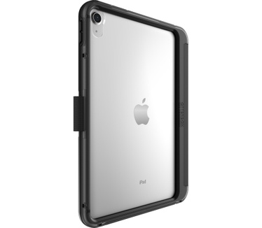 Otterbox OtterBox Symmetry Folio-hoes voor iPad 10th gen, schokbestendig, valbestendig, dunne beschermende folio-hoes, getest volgens militaire standaard, Zwart