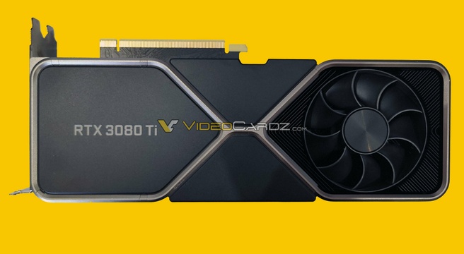 Nvidia GeForce RTX 3080 Ti Founders Edition via VideoCardz