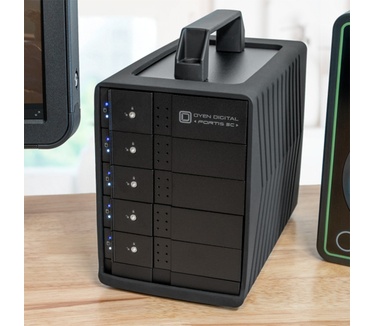 Oyen Digital 100TB Fortis 5C 5-Bay USB-C Drive Array