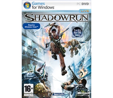 Packshot voor Shadowrun