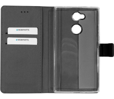 Mobiparts Premium Wallet TPU Case Sony Xperia L2 Black