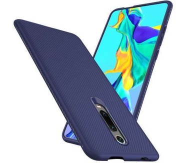 qMust Xiaomi Mi 9T Texture TPU Case - Blauw