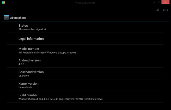WindowsAndroid