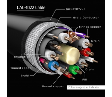 Club 3D DisplayPort 1.4 HBR3 Extension Cable 8K60Hz M/F 2m/6.56ft Zwart
