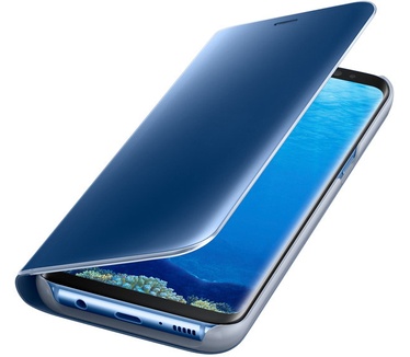 Samsung Galaxy S8 Clear View Cover Blauw  Blauw