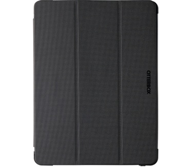 Otterbox OtterBox React Folio-hoes voor iPad 8th/9th gen, schokbestendig, valbestendig, ultradun, beschermende folio-hoes, getest volgens militaire standaard, Zwart, Geen retailverpakking