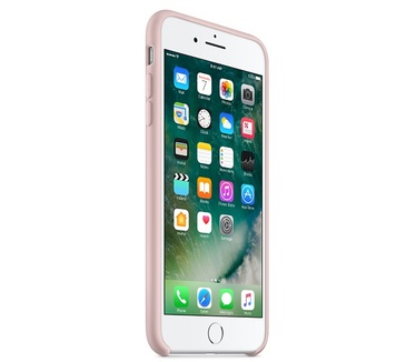 Apple iPhone 7 plus Siliconenhoesje  Rosé Goud