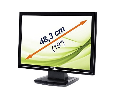Medion Akoya TFT Monitor P53008 19"or