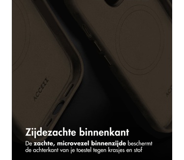 Accezz Vintage Leather MagSafe Backcover Apple iPhone 16 Pro - Rustic Brown