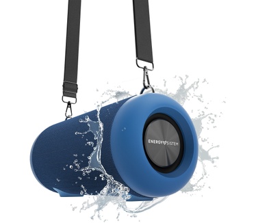 Energy Sistem Urban Box 6 Navy draagbare luidspreker met Bluetooth® 5.0 True Wireless Stereo 40W (spatwaterdicht IPX6), Power Bank, spatwaterdicht, audio-ingang, blauw
