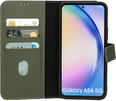 Mobiparts Leather 2 in 1 Wallet Case Samsung Galaxy A54 (2023) Green