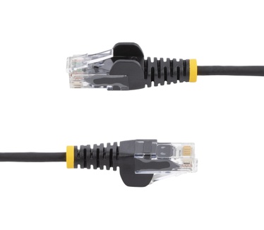 Startech.com 0.5 m CAT6 netwerkkabel RJ45 connector zwart Zwart