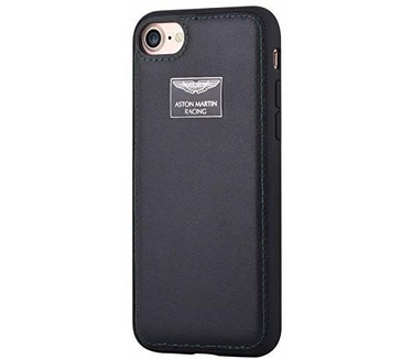Aston Martin Racing ® Apple iPhone 7/ iPhone 8 Official Hand-Stitched Leather Case (iPhone 6
iPhone 7
iPhone 8) Zwart