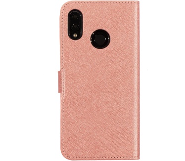 Mobiparts Saffiano Wallet Case Huawei P20 Lite Pink