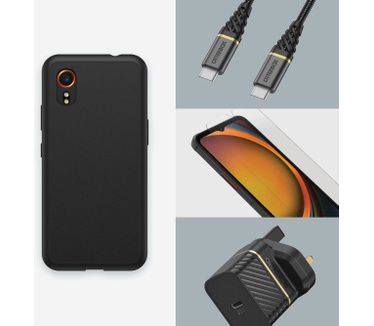 Otterbox React Series voor Galaxy XCover 7, Black (Galaxy XCover 7) Zwart