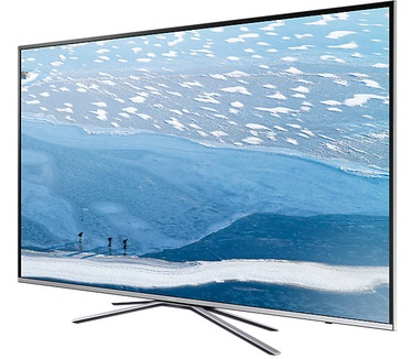 Samsung UE40KU6409U (buitenlands model) Zilver, Zwart