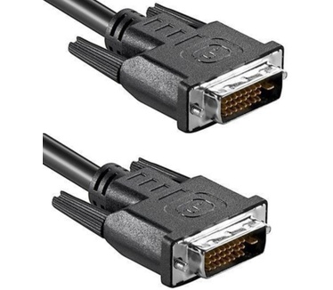 Allteq DVI-D kabel - Zwart